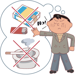 喫煙者は一刻も早く禁煙する